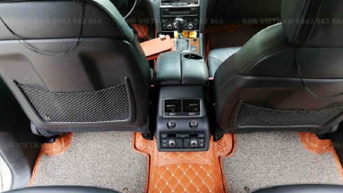 Thảm lót sàn ô tô 5D 6D cho xe Audi Q7 2005 - 2015 bảo hành tới 5 năm, xưởng may gia công trực tiếp
